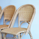 Serena and Lily Sunwashed Riviera Rattan Dining Chair