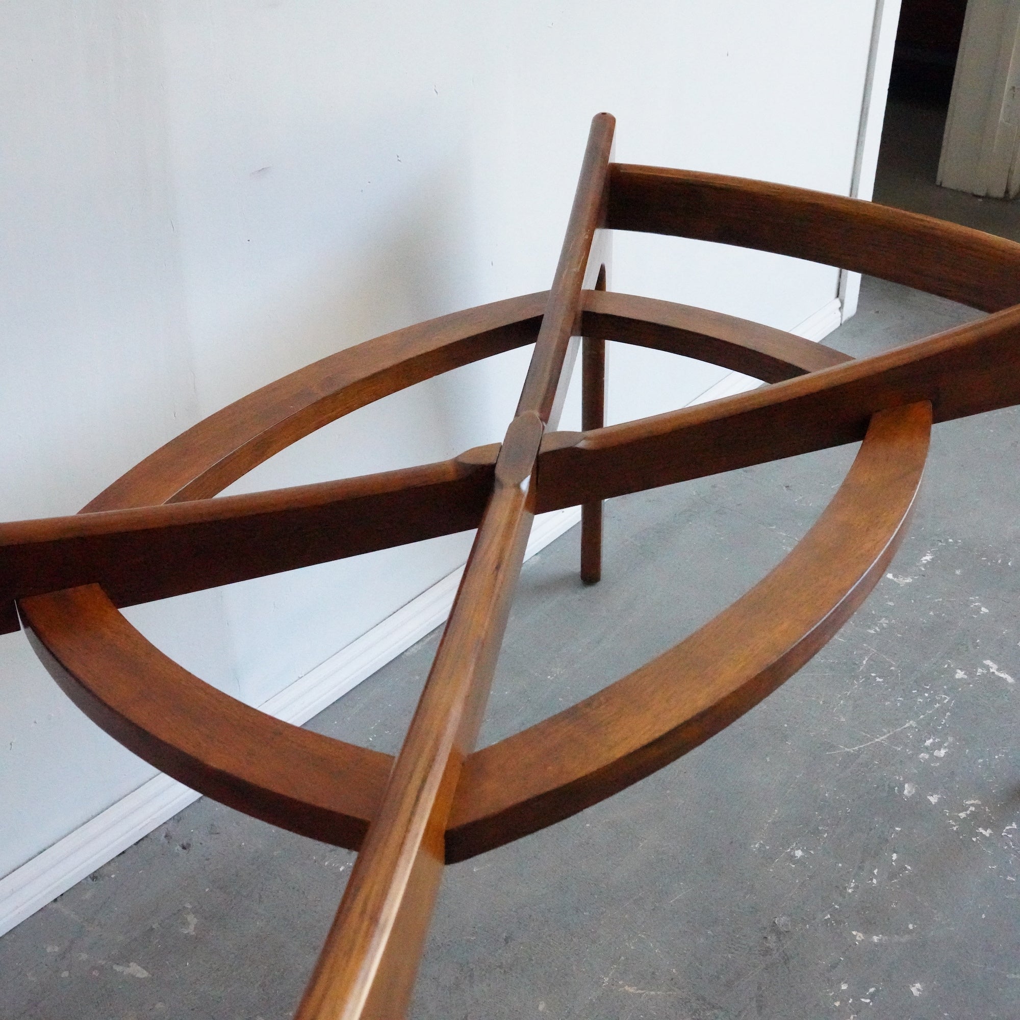 Iconic Mid Century Modern Adrian Pearsall Compass Dining Table