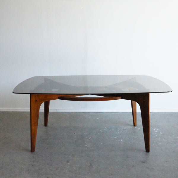 Iconic Mid Century Modern Adrian Pearsall Compass Dining Table