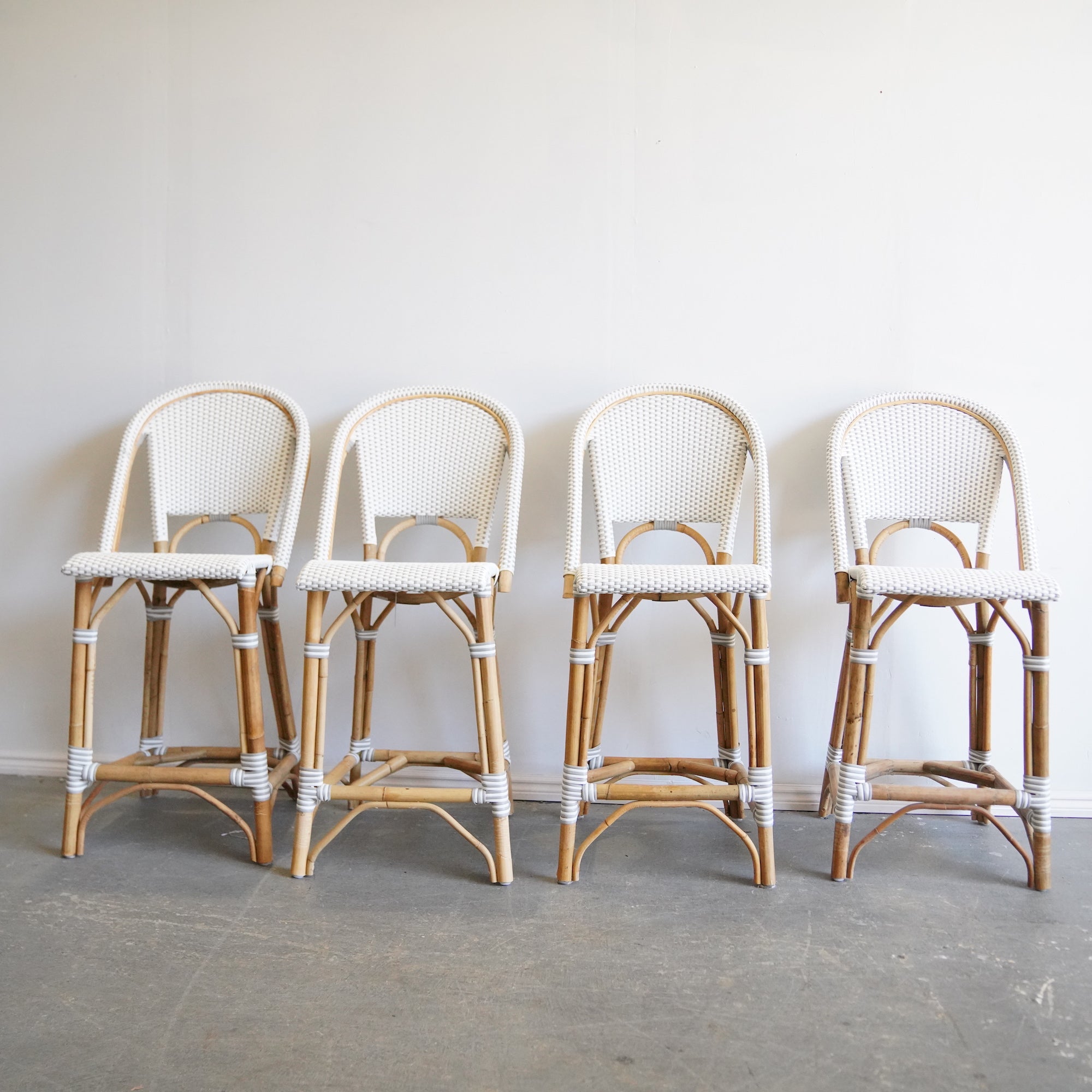 Restoration hardware best sale rattan bar stools