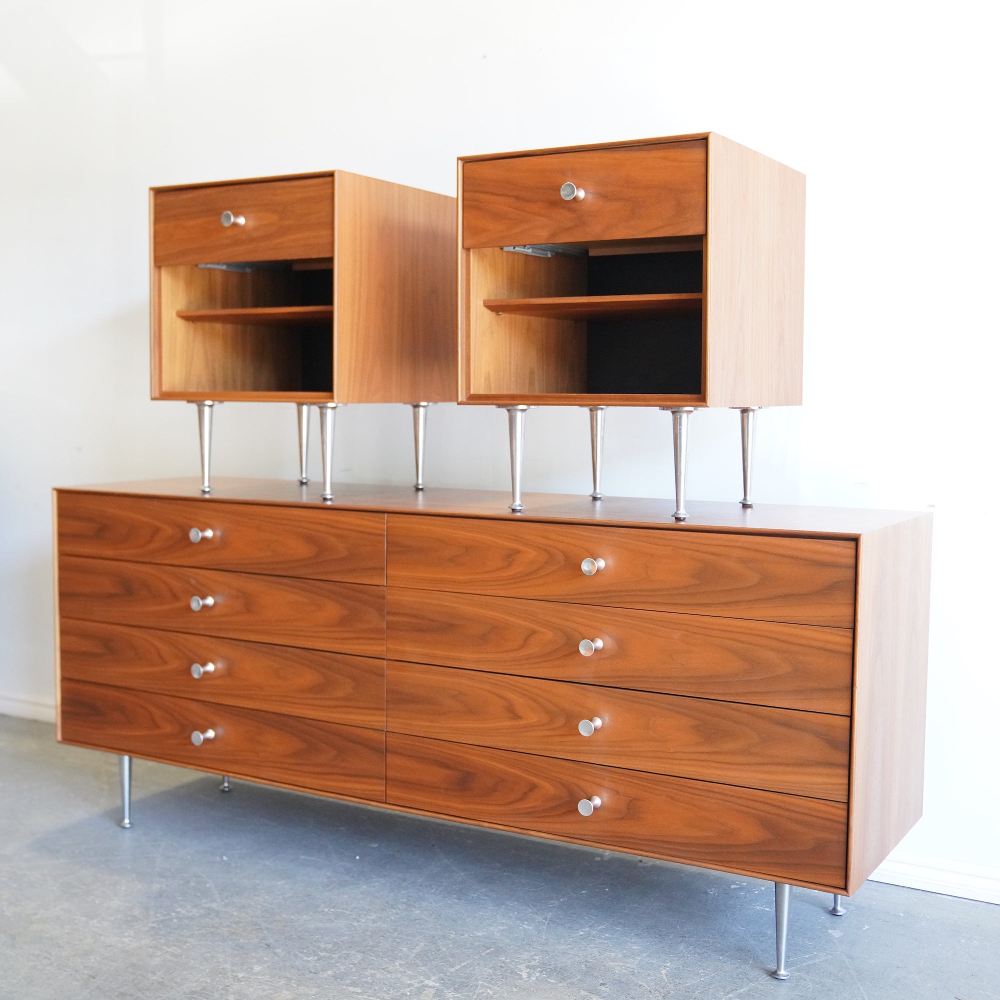 Authentic! Herman Miller George Nelson Nightstands & Dresser ($600 Bundle discounts)