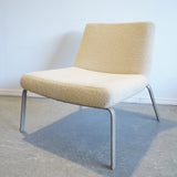 Ceila Boucle upholstery Lounge Chair By Keilhauer