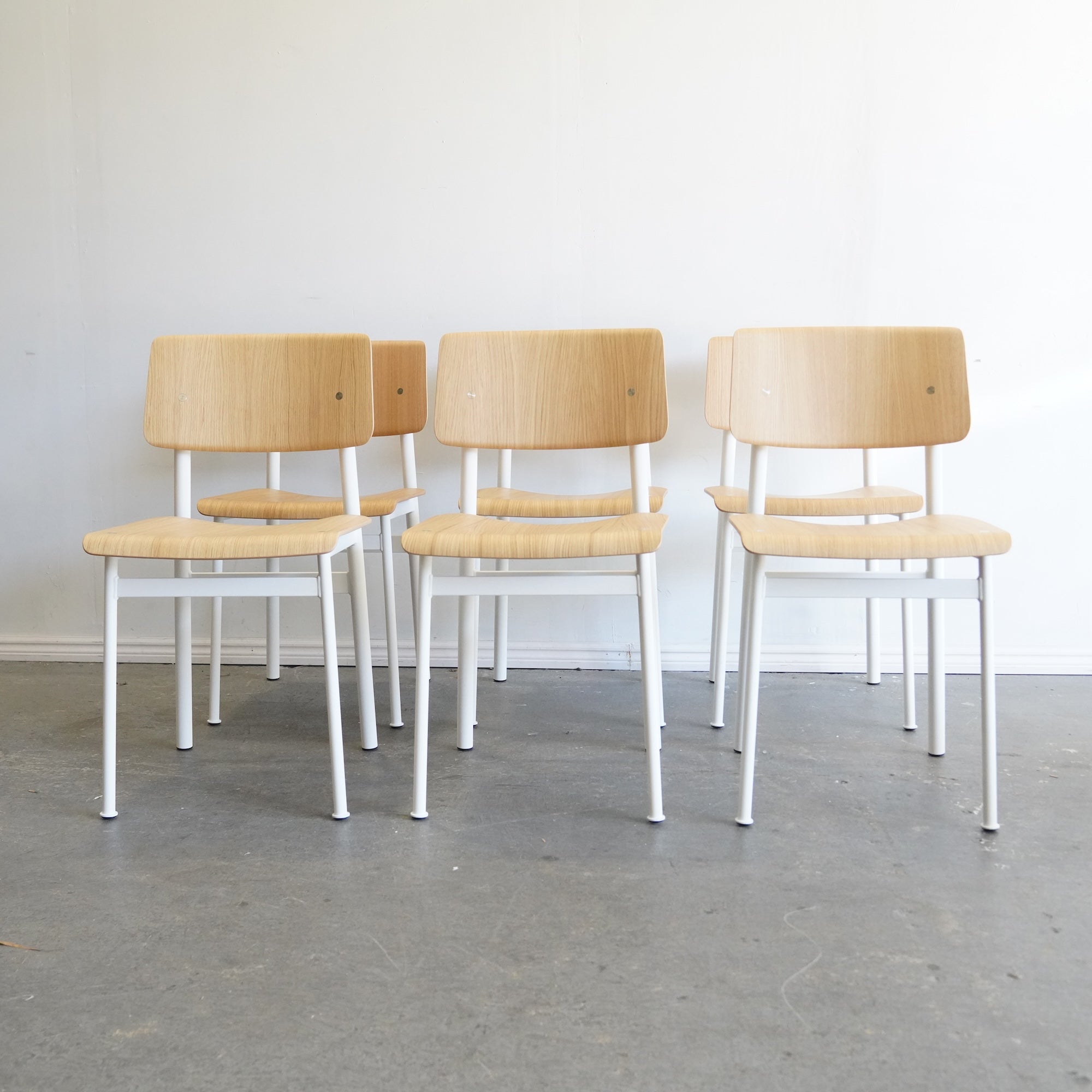 New! Design Within Reach Muuto set of 6 loft chair