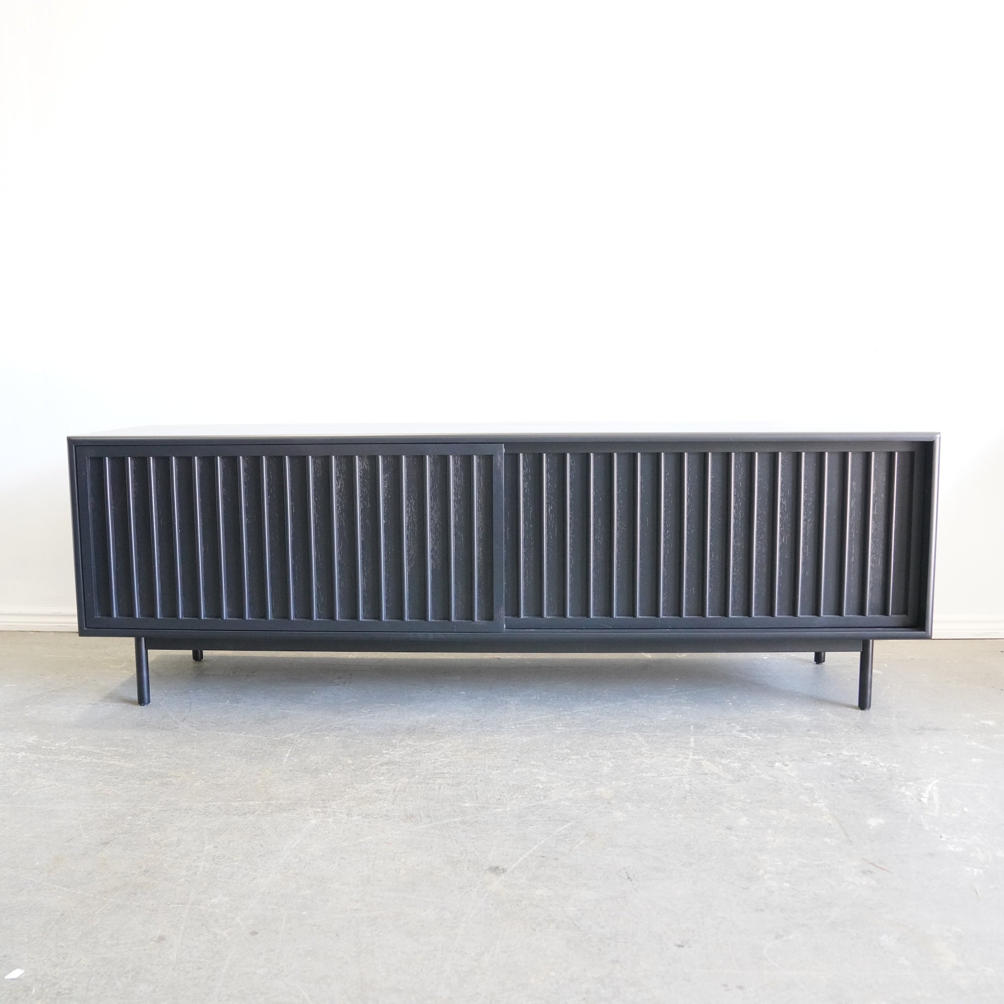 West Elm Slatted Media Console (67")