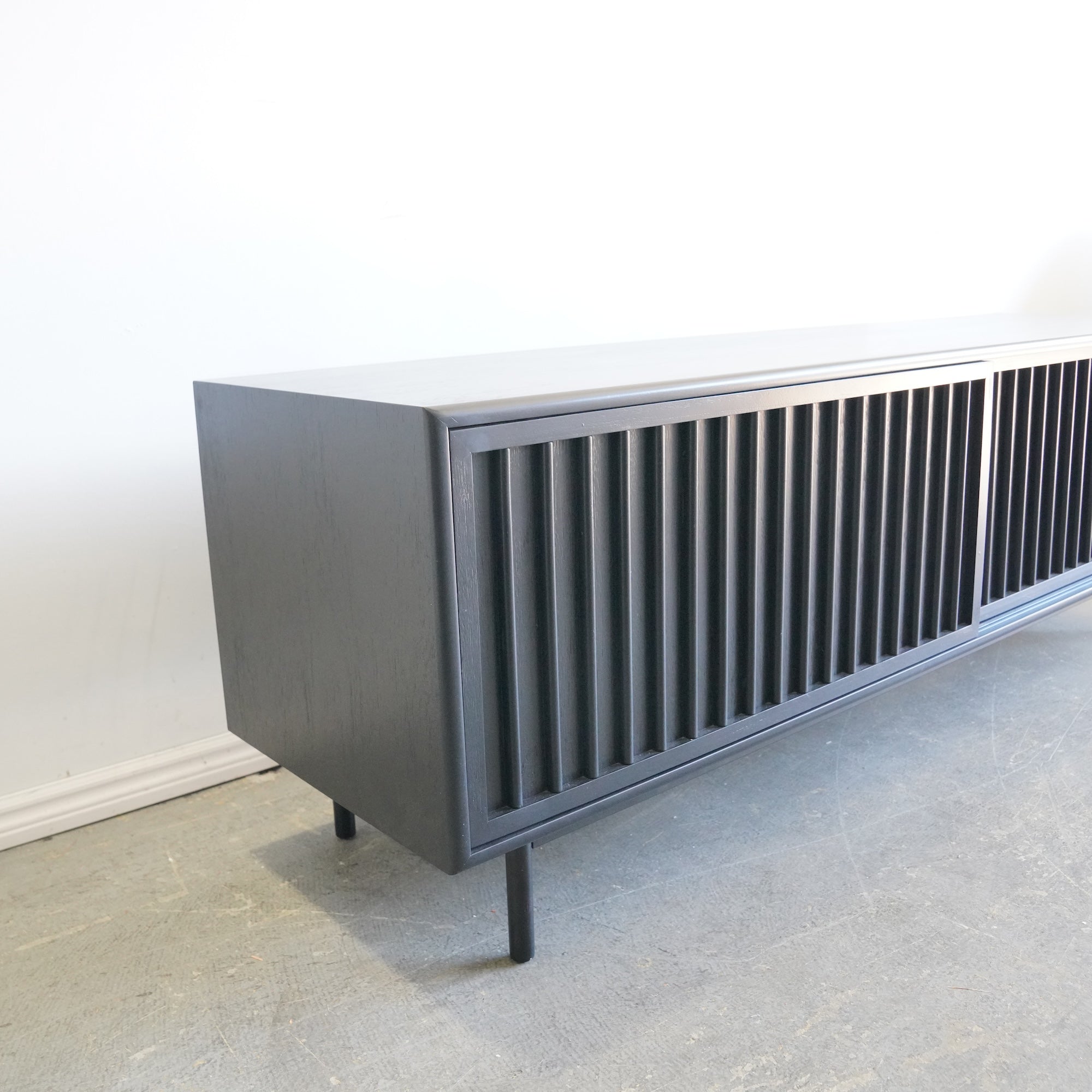 West Elm Slatted Media Console (67")