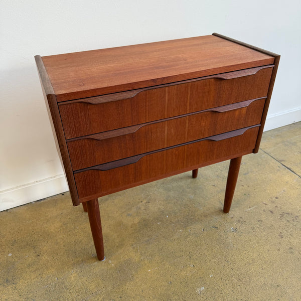 Danish Modern Henning Jørgensen for Fredericia 3 Drawers Small Chest