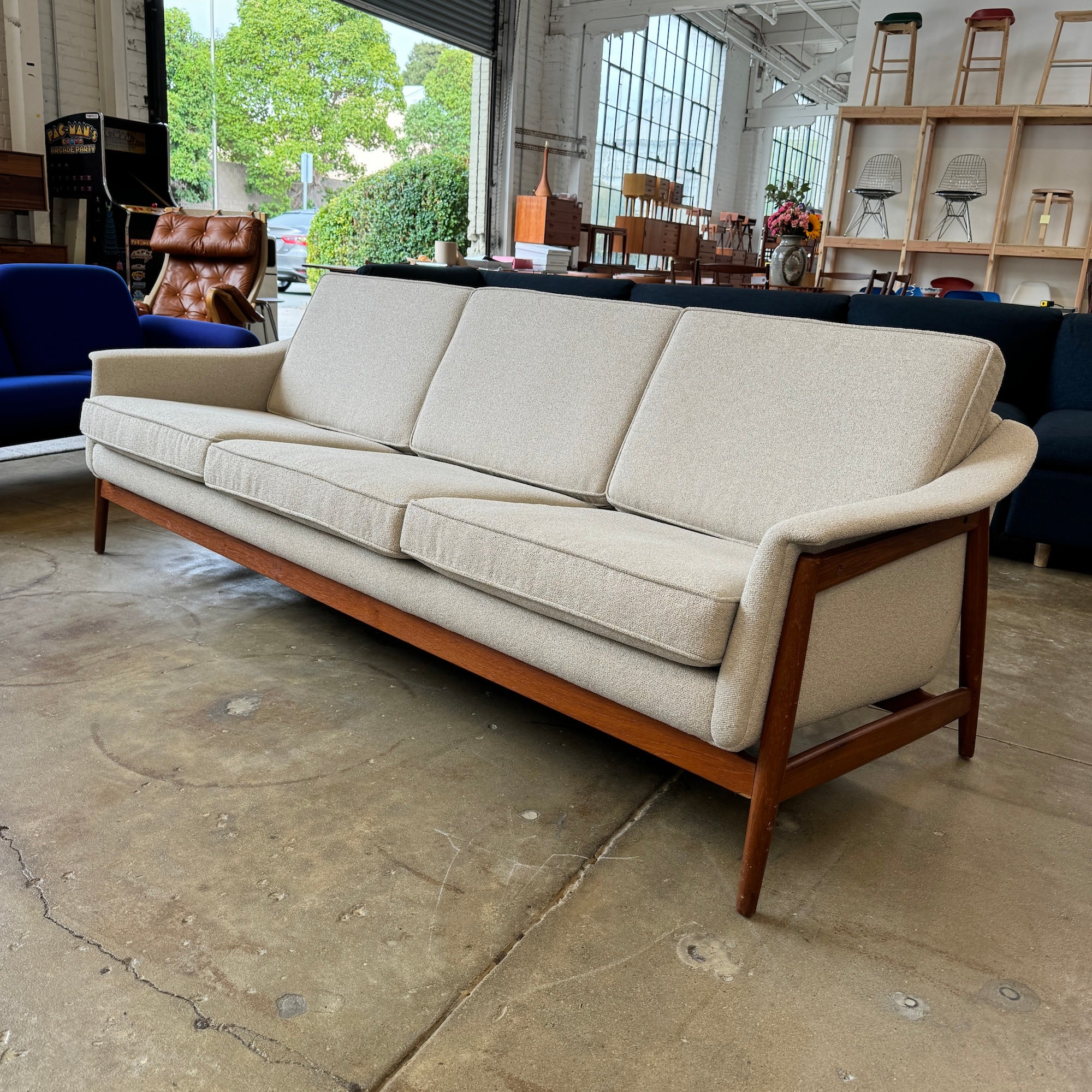 Danish Modern Folke Ohlsson for Dux with premium HBF Fabric