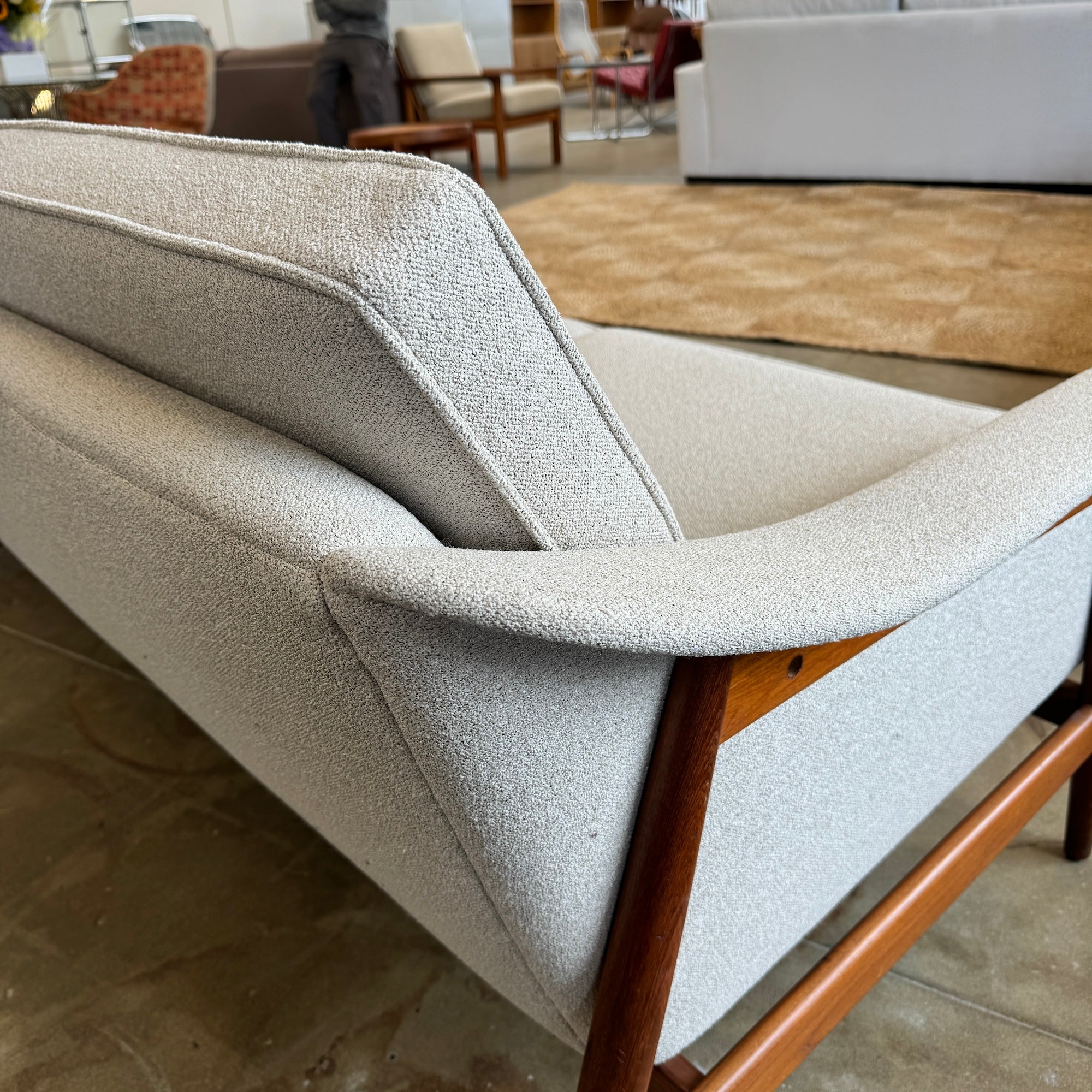 Danish Modern Folke Ohlsson for Dux with premium HBF Fabric