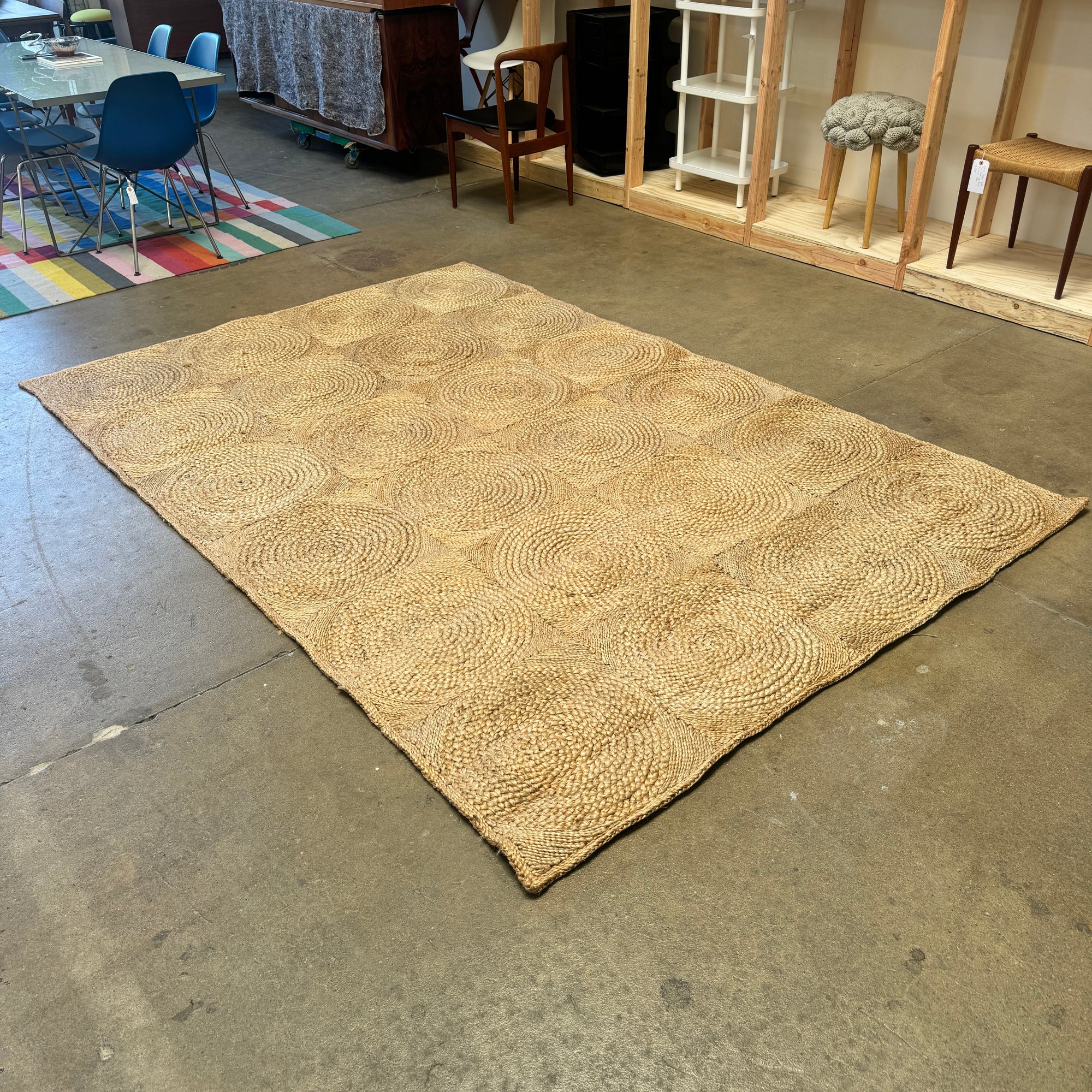 New! Serena and Lily 6X9 Madrone Jute Rug