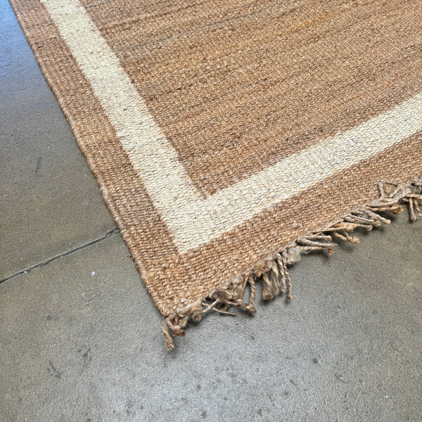 New! Serena and lily Jute Border Rug 6X9 ( Ivory )