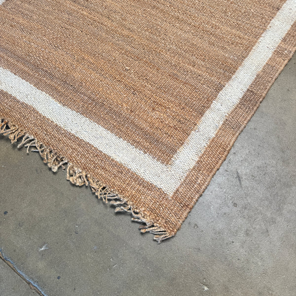 New! Serena and lily Jute Border Rug 6X9 ( Ivory )