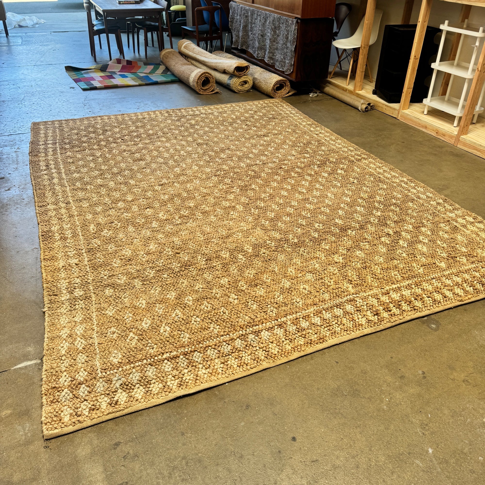 New! Serena and lily Balian Jute Rug 9X12