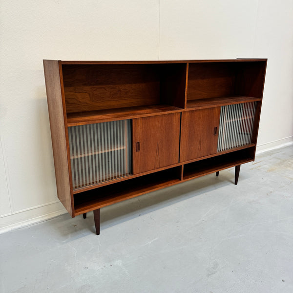 Danish Modern Teak Shelving Cabinet