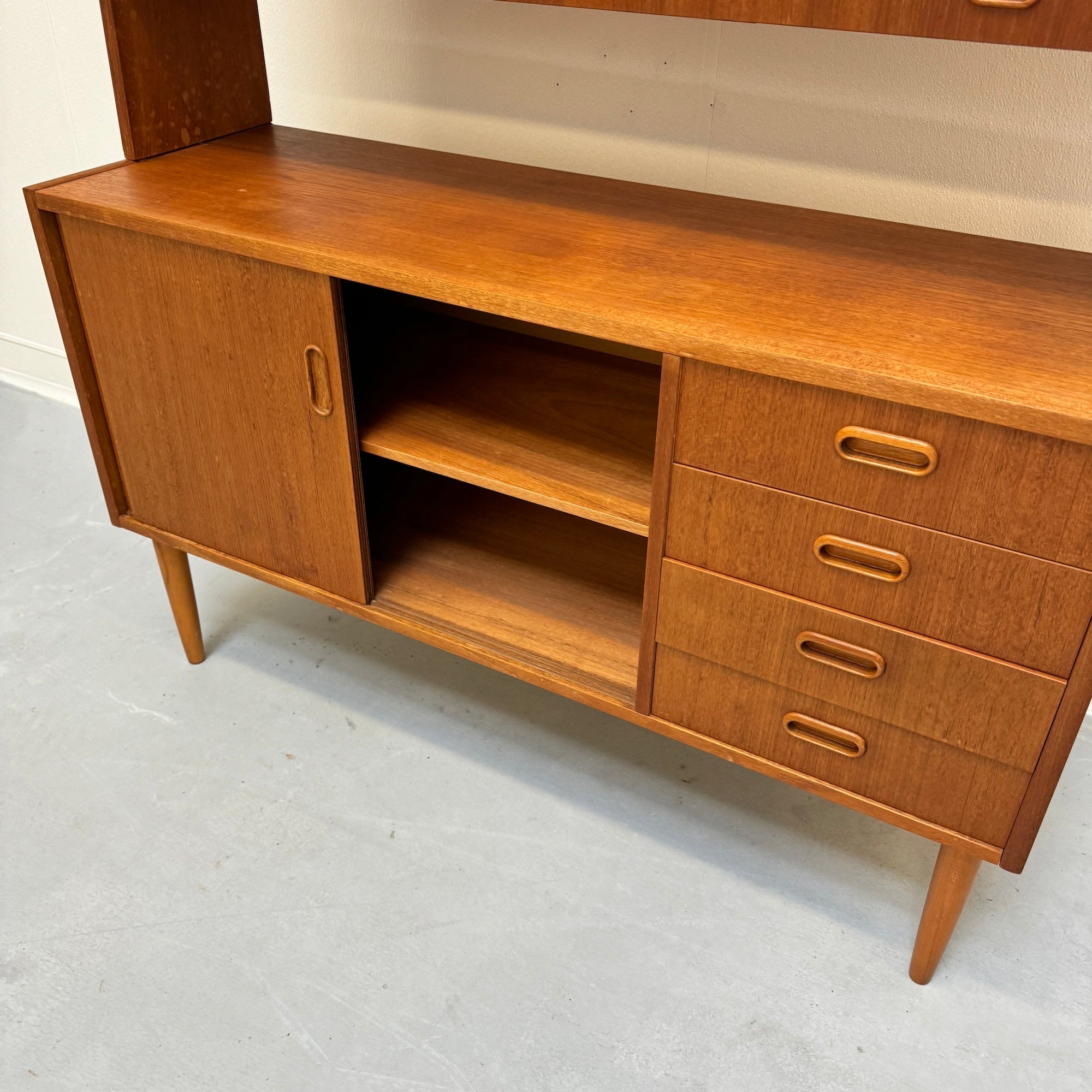 Danish Modern Teak bookcase Storage cabinet