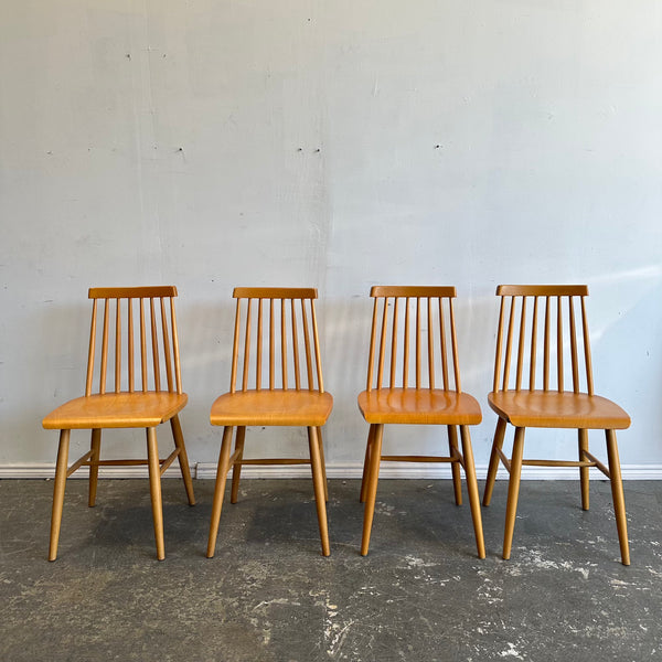 Vintage Ikea  "Preben" set of 4 dining chairs