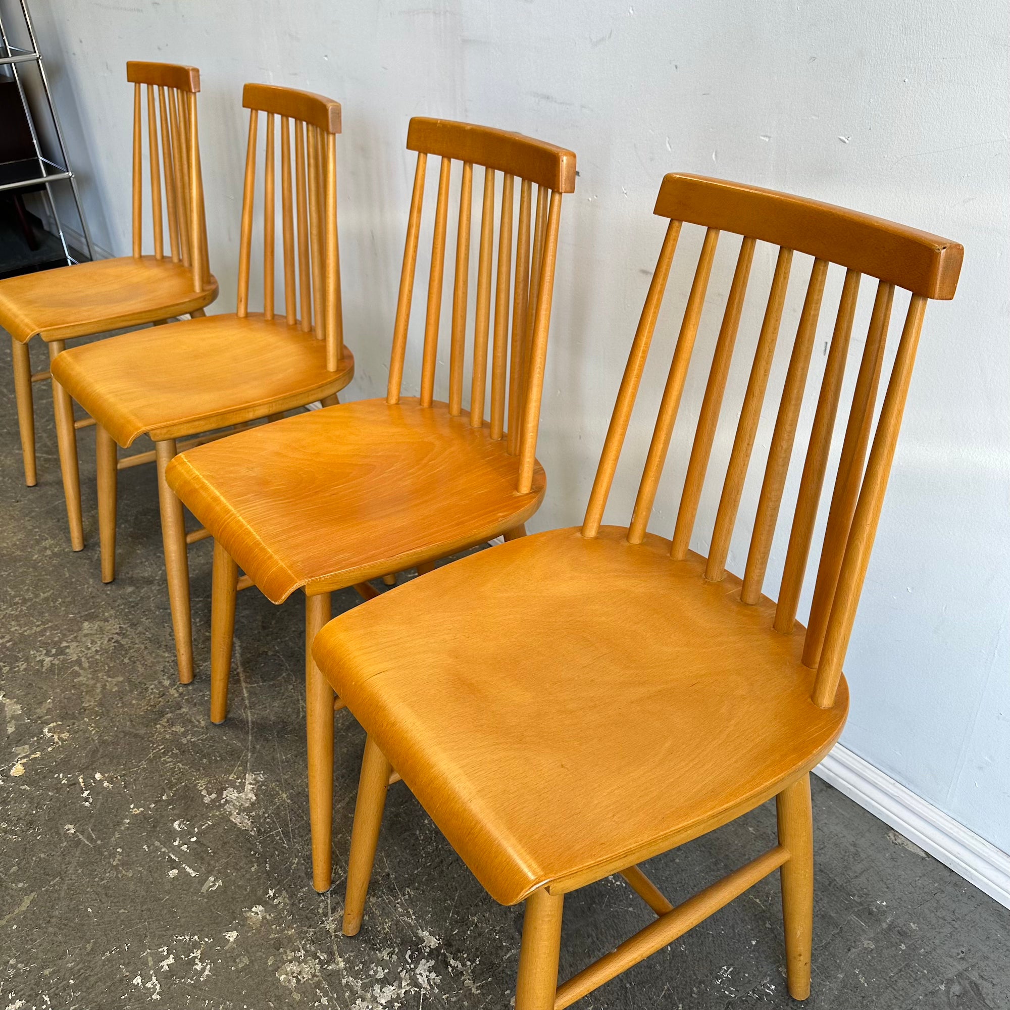 Vintage Ikea  "Preben" set of 4 dining chairs