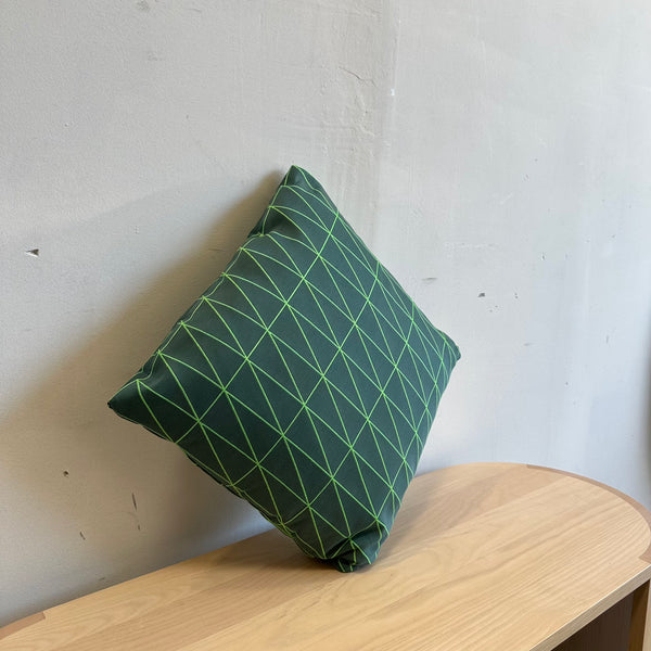 Maharam Bright Angle Evergreen Pillow