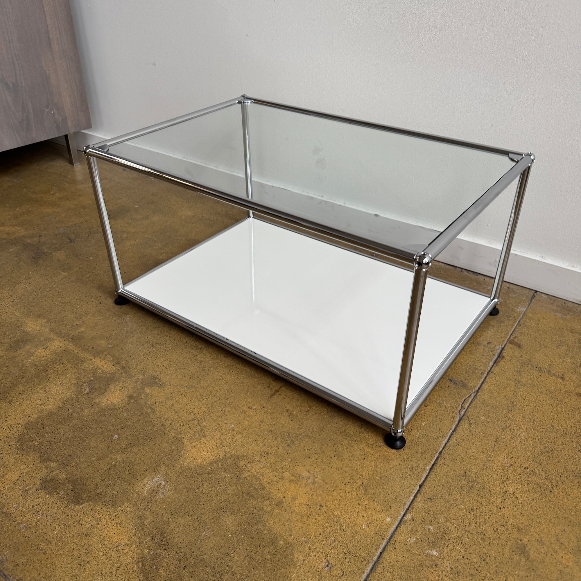 USM Haller Glass Coffee Table