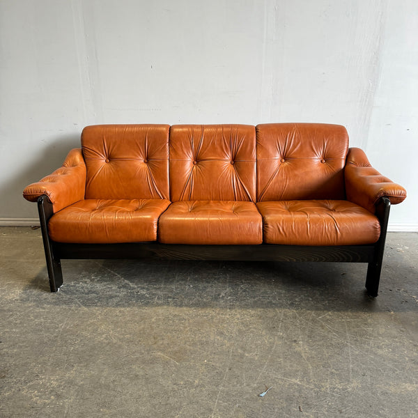 Vintage Swedish Sofa with two matching lounge chairs