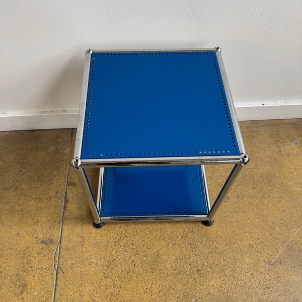 USM Haller side table m21 (Blue)