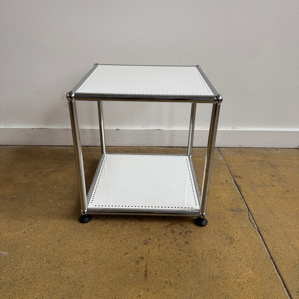 USM Haller side table m21 (Pure White)