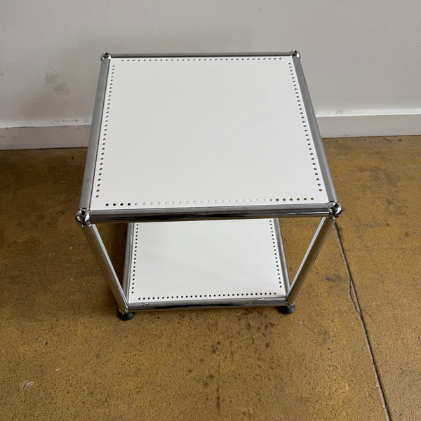 USM Haller side table m21 (Pure White)