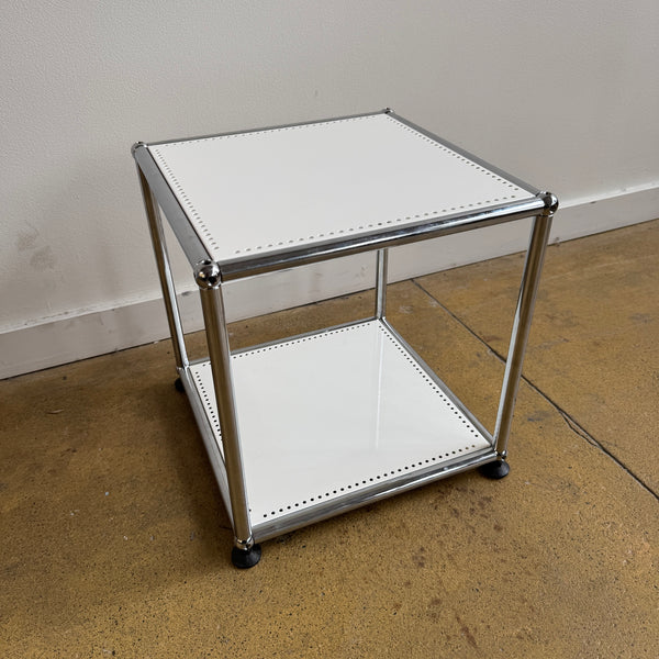 USM Haller side table m21 (Pure White)