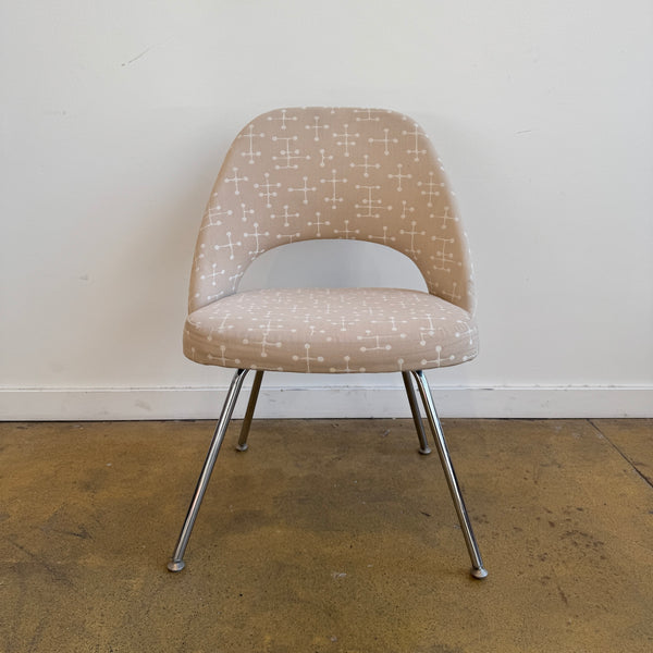 Authentic! Knoll Saarinen Rare executive side chairs with Eames Fabric (Two Available)