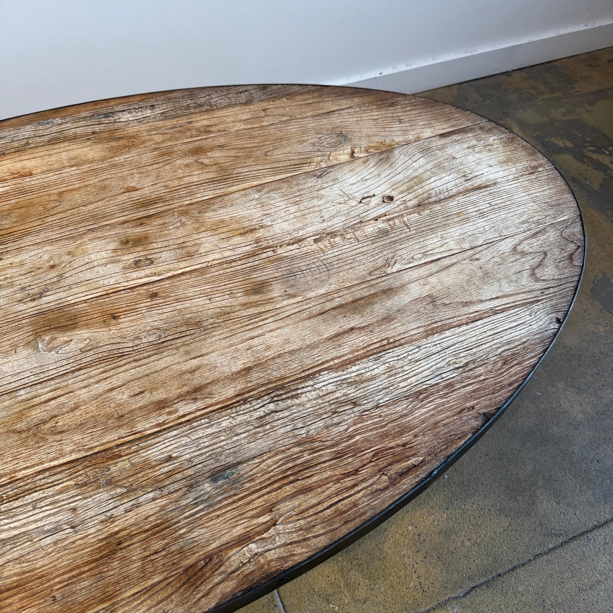 Restoration Hardware Aero 55" Oval Coffee Table