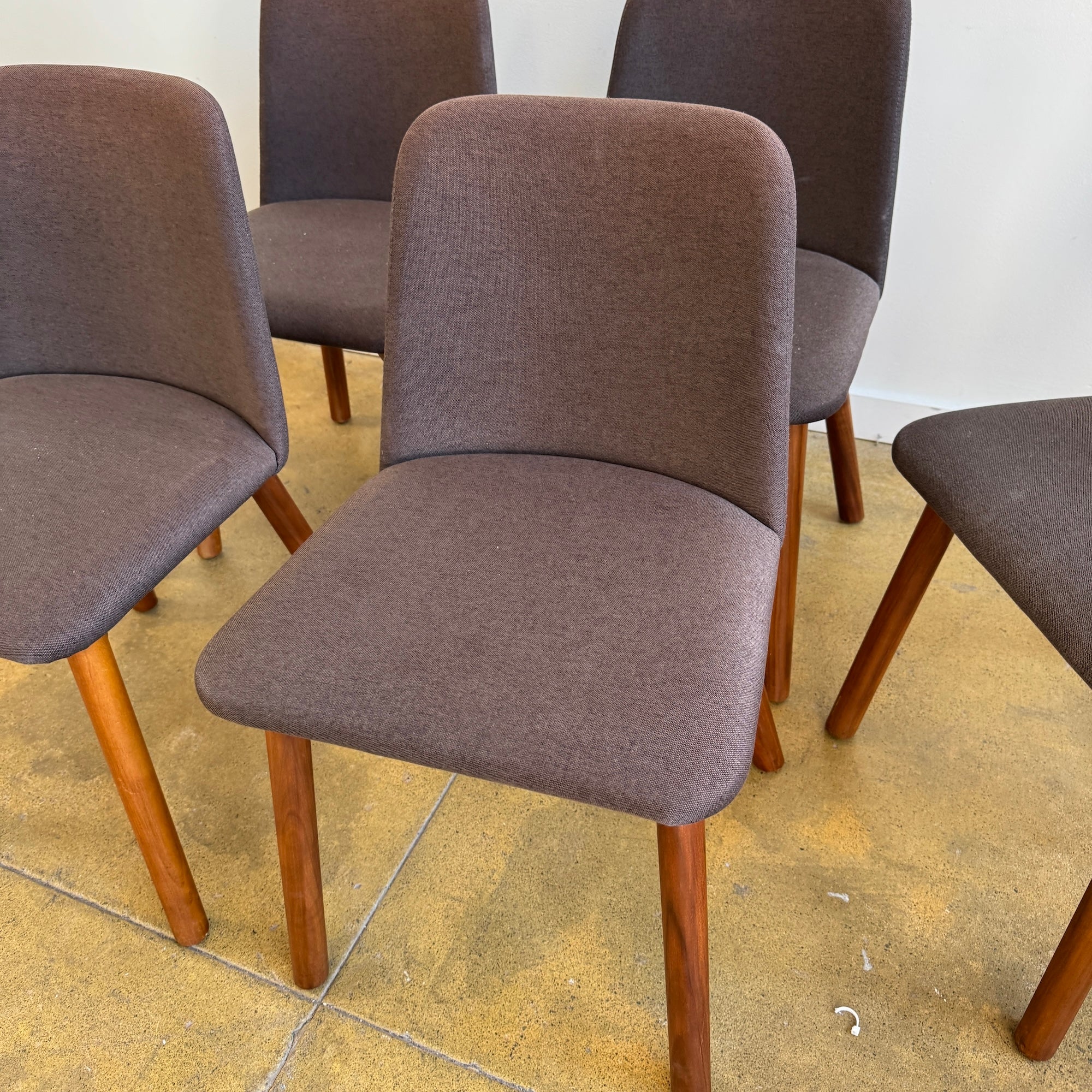 Blu Dot set of 6 "Chip" Dining Chairs