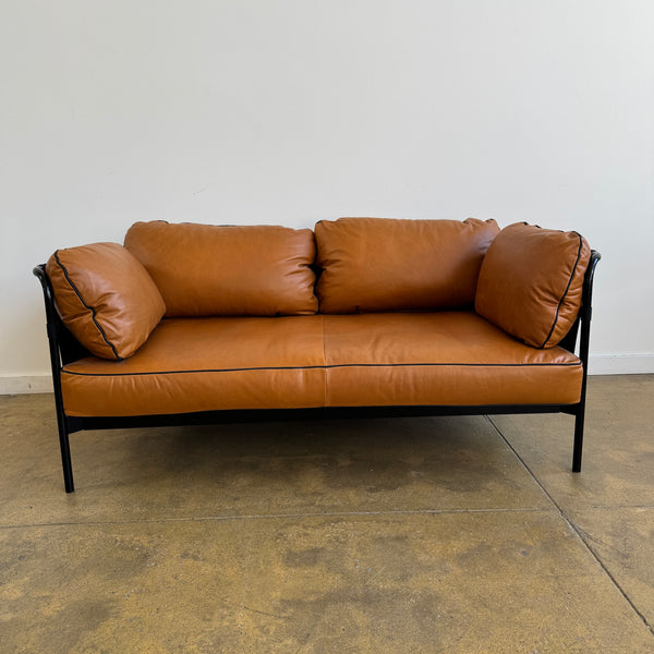 HAY Can Two Seater Leather Sofa (Like New)