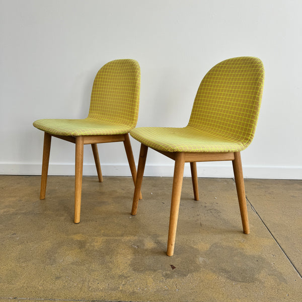 Modus Maharam Upholstery set of 2 Dining chairs