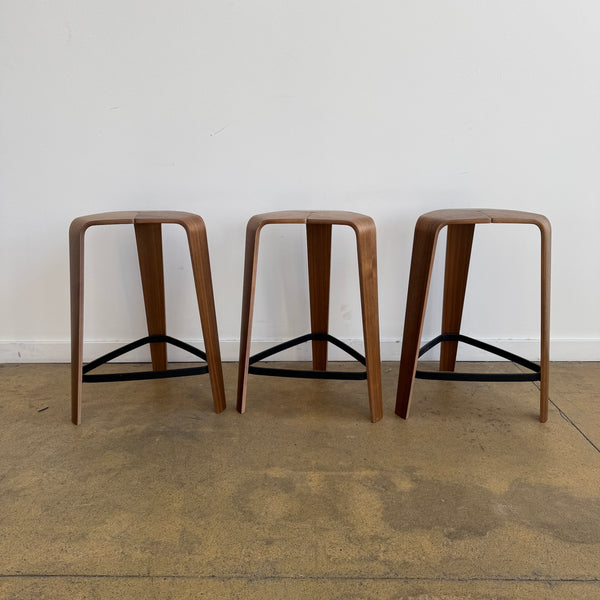 Jehs + Laub set of 3 Tre Counter Stools for Davis