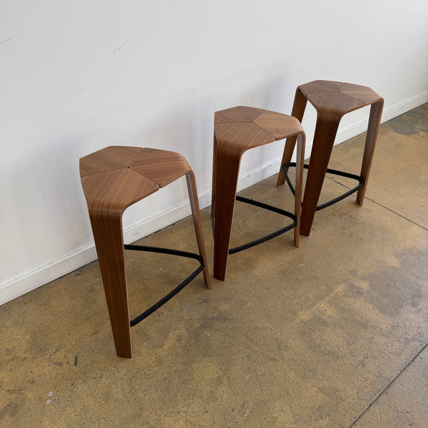 Jehs + Laub set of 3 Tre Counter Stools for Davis