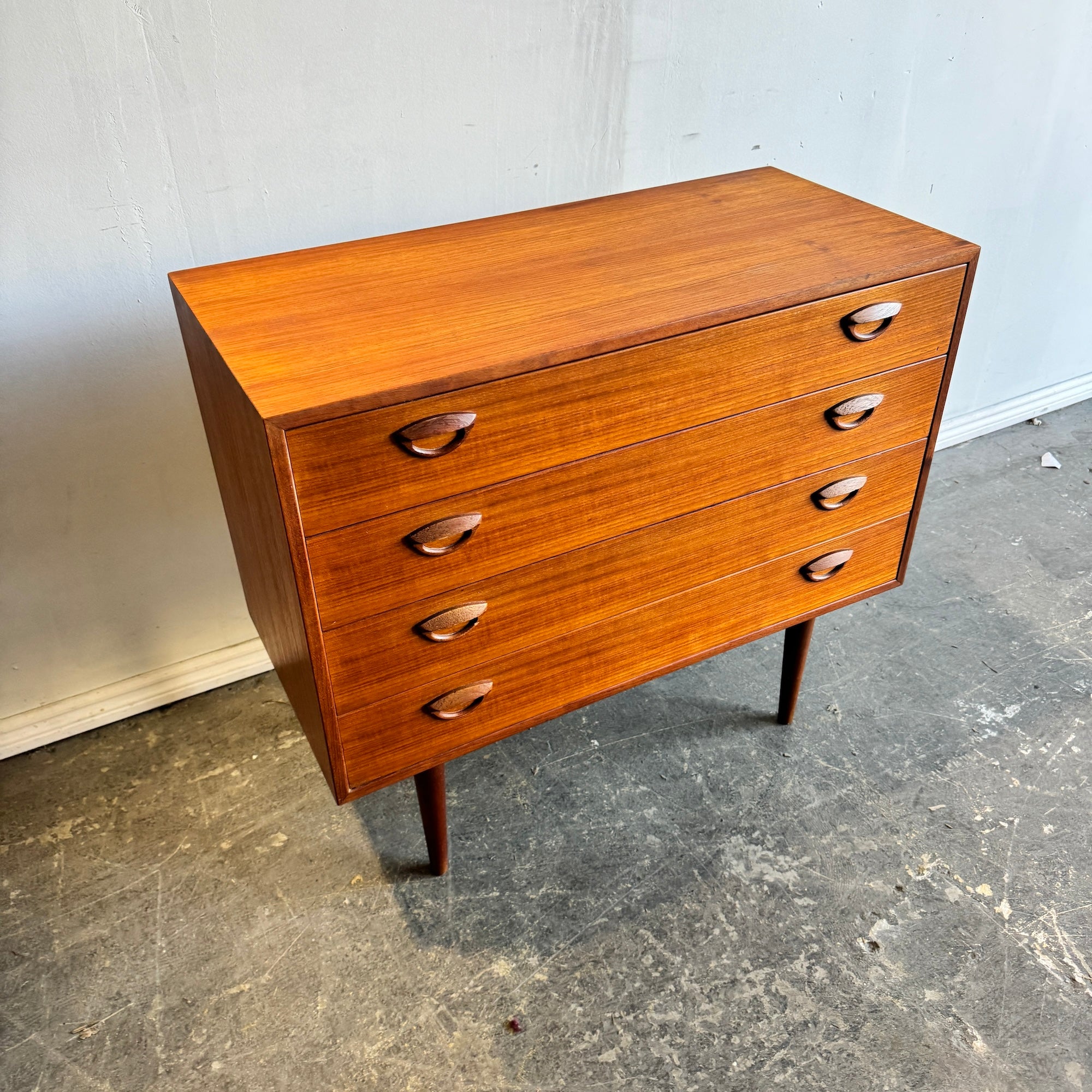 Danish Modern Kai Kristiansen Teak small dresser