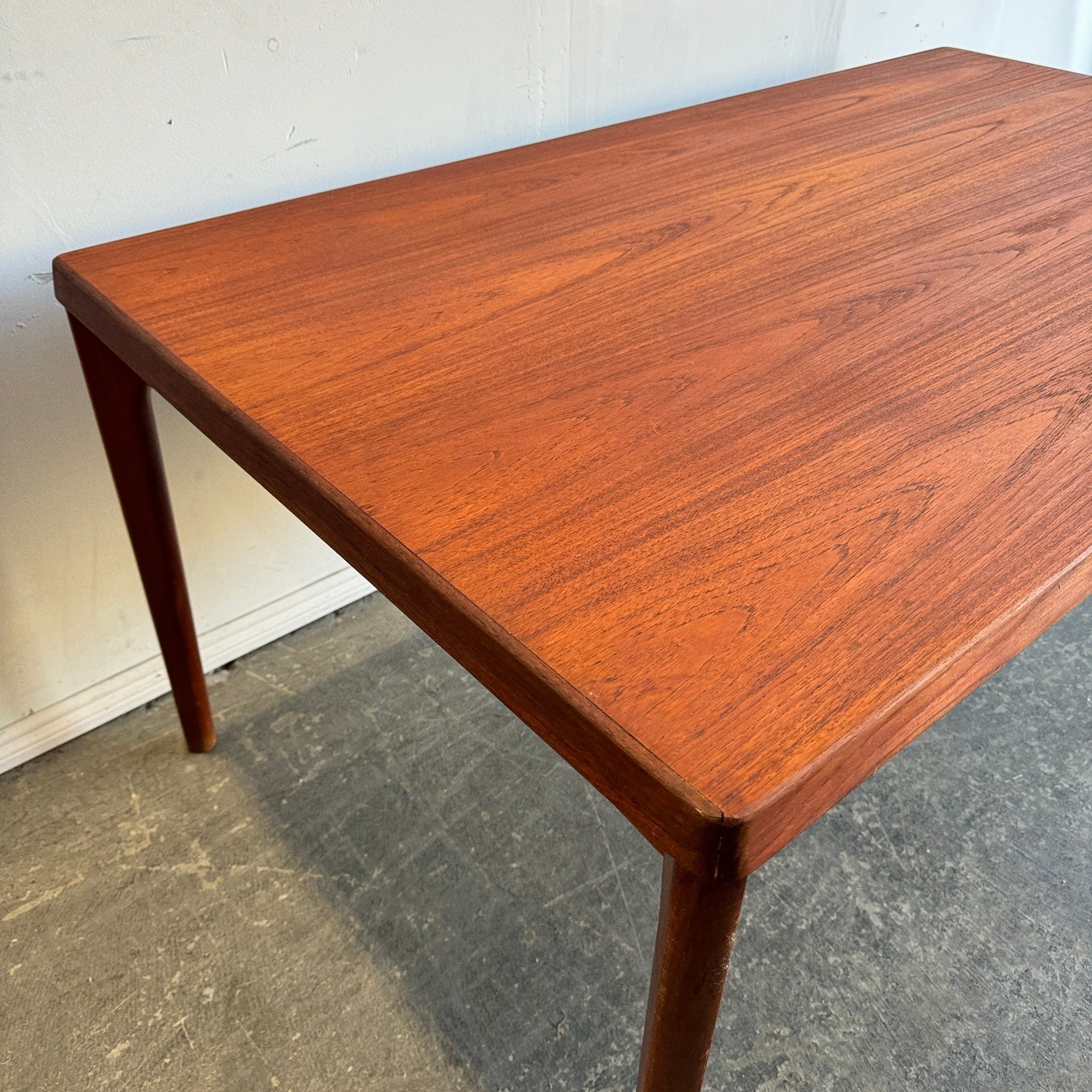 Danish Modern Henning Kjaernulf Vejle Teak Expandable dining table