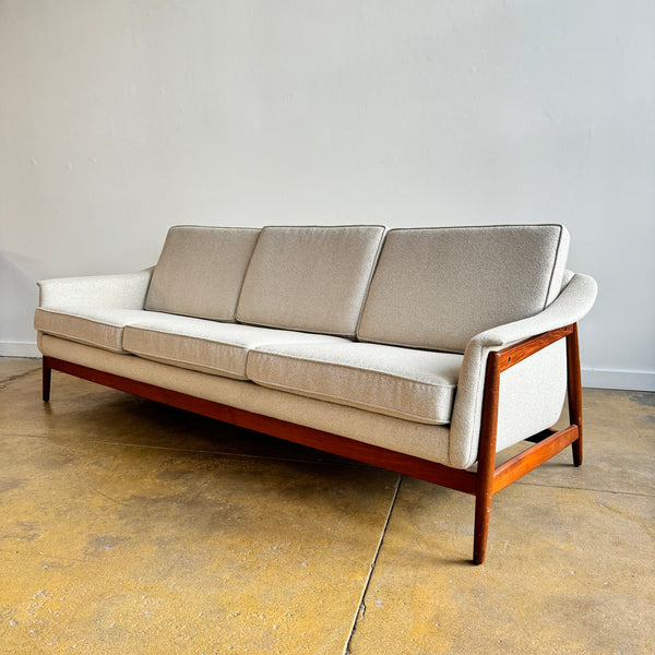 Danish Modern Folke Ohlsson for Dux with premium HBF Fabric (New Upholstery)