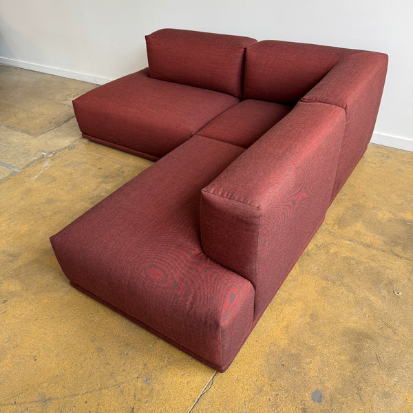 Muuto 3 Piece Connect Modular Sofa (Steelcut Trio)