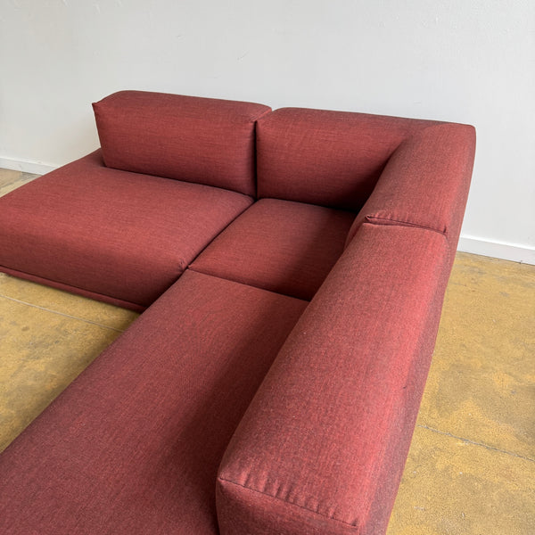 Muuto 3 Piece Connect Modular Sofa (Steelcut Trio)