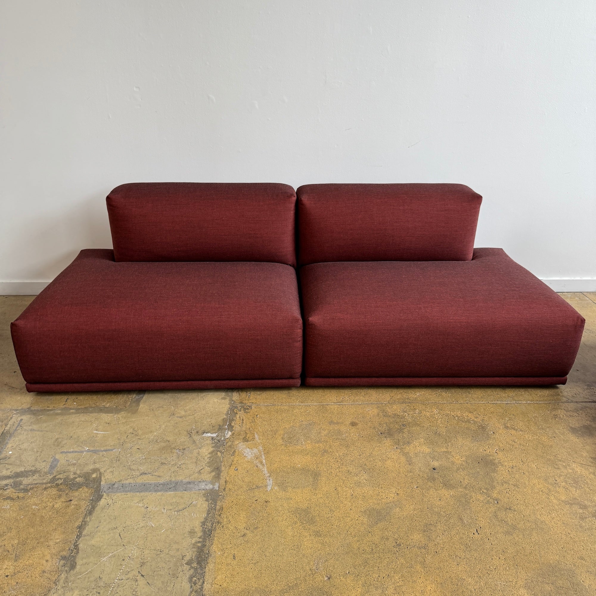 Muuto 3 Piece Connect Modular Sofa (Steelcut Trio)