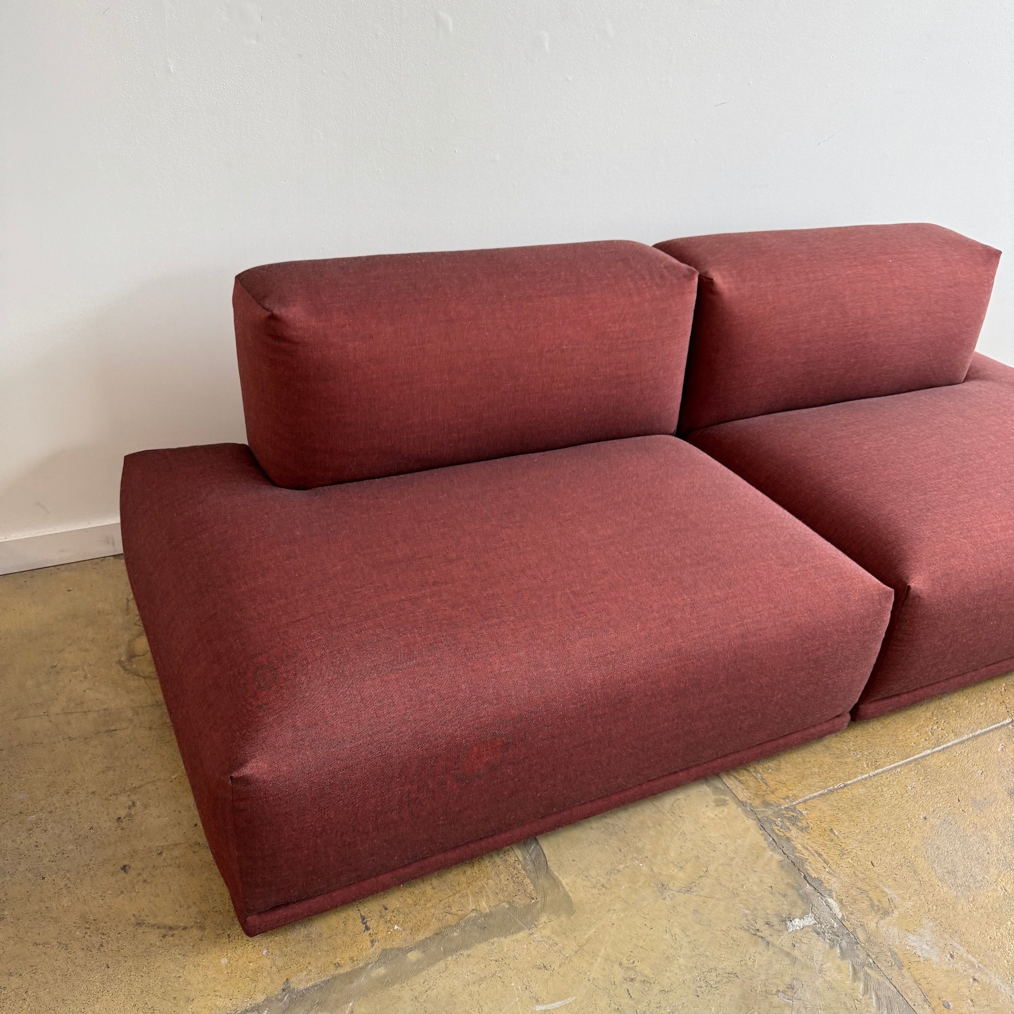 Muuto 3 Piece Connect Modular Sofa (Steelcut Trio)