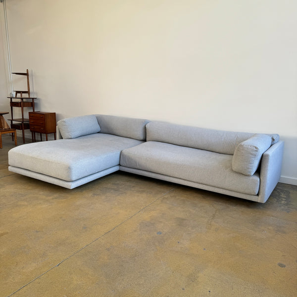 Blu Dot Sunday Sectional Sofa with Chaise