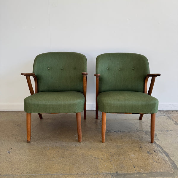 Danish Modern Chresten Findahl Brodersen Armchairs