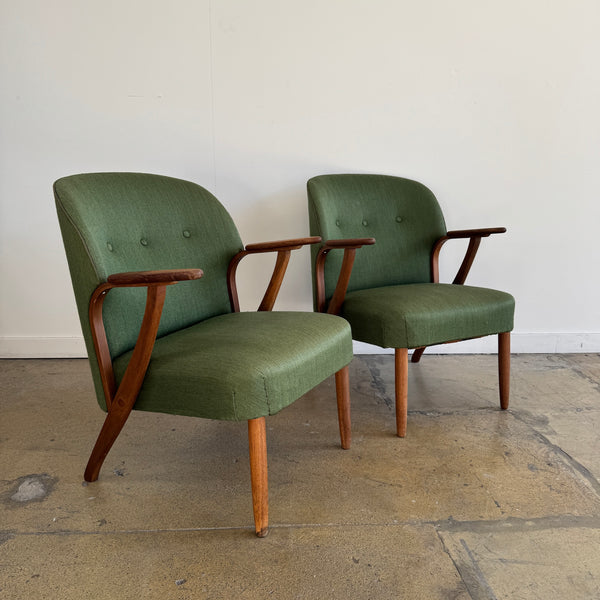 Danish Modern Chresten Findahl Brodersen Armchairs