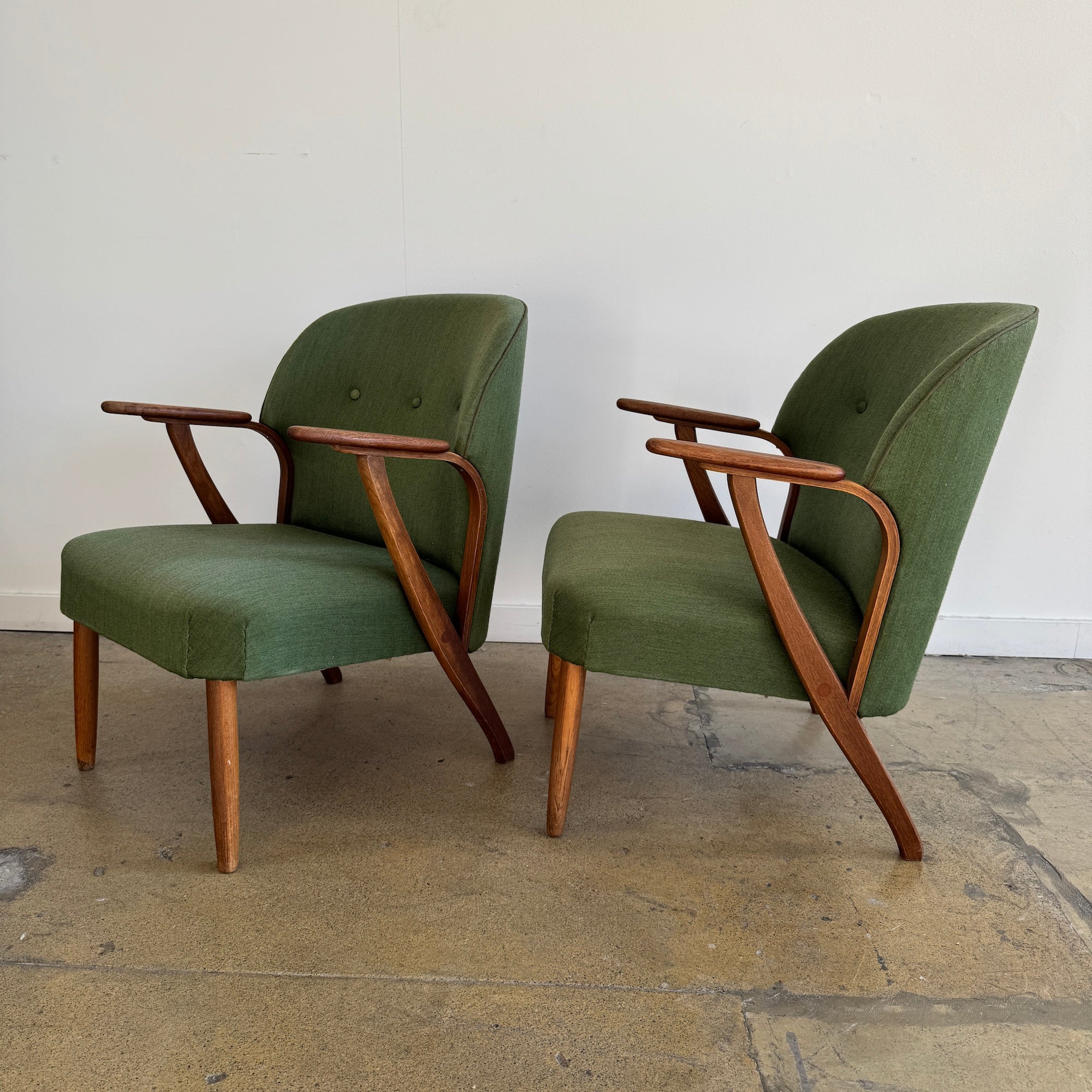 Danish Modern Chresten Findahl Brodersen Armchairs