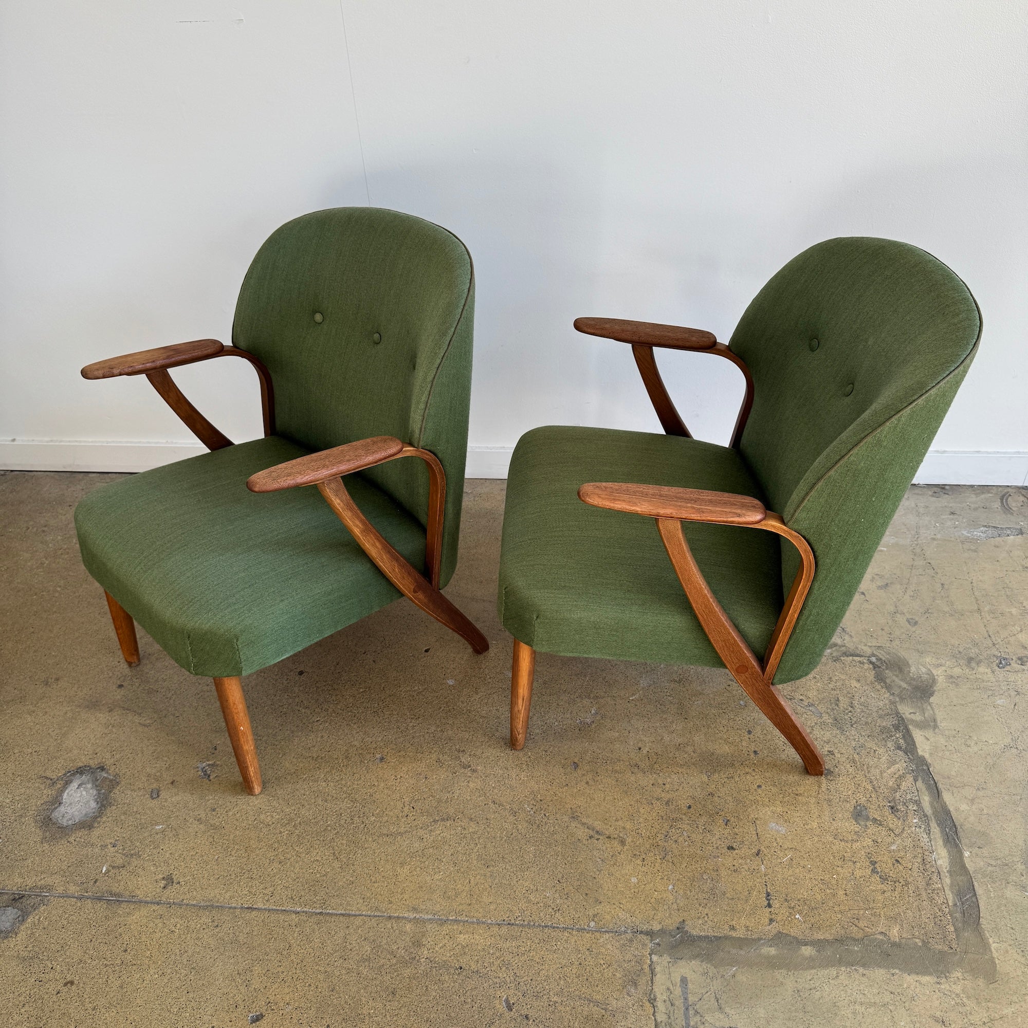 Danish Modern Chresten Findahl Brodersen Armchairs