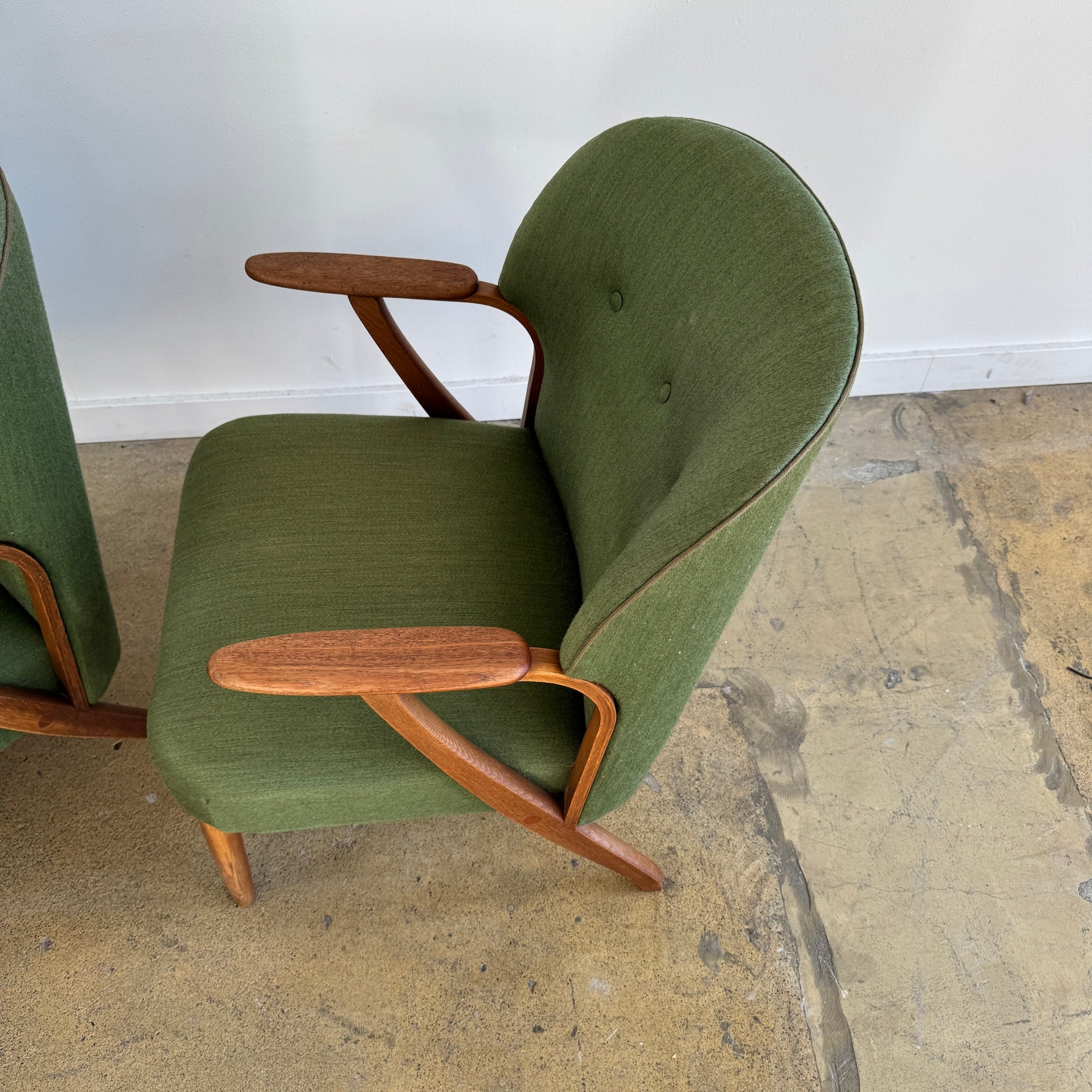 Danish Modern Chresten Findahl Brodersen Armchairs