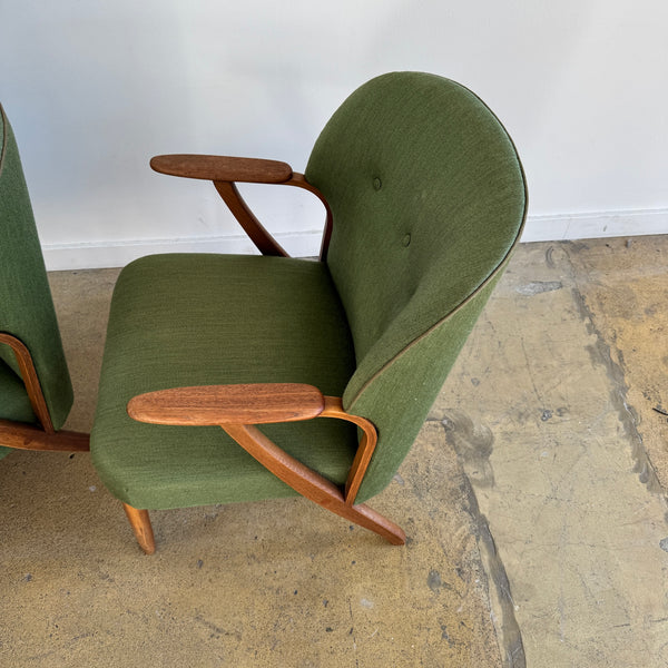 Danish Modern Chresten Findahl Brodersen Armchairs