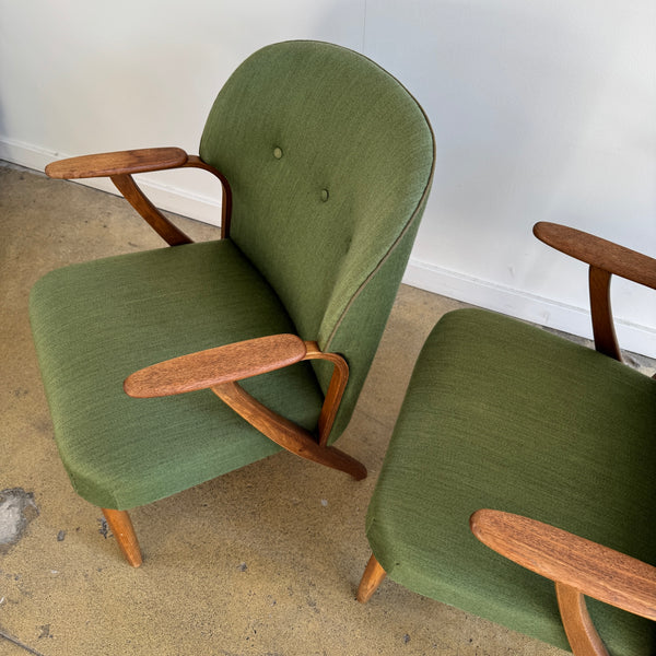 Danish Modern Chresten Findahl Brodersen Armchairs