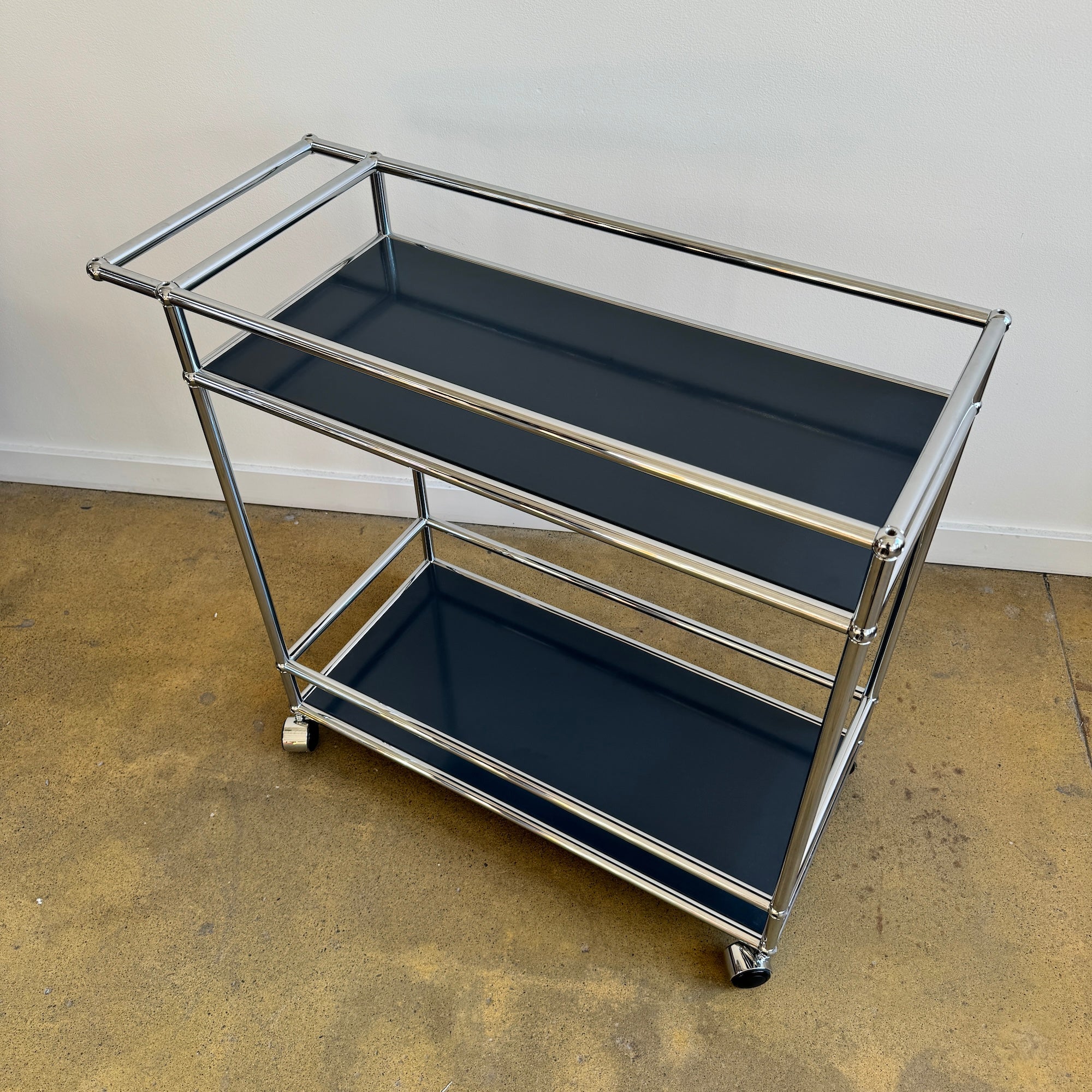 USM Haller Bar Cart (Anthracite Grey)